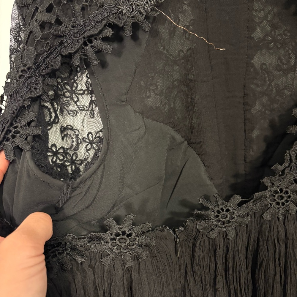 Free People Lou Lou Babydoll Dress #GothChic - Picture 15 of 16